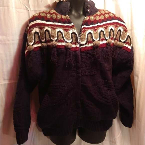 Adorable vintage sweater jacket NWT 😍 - Picture 2 of 16